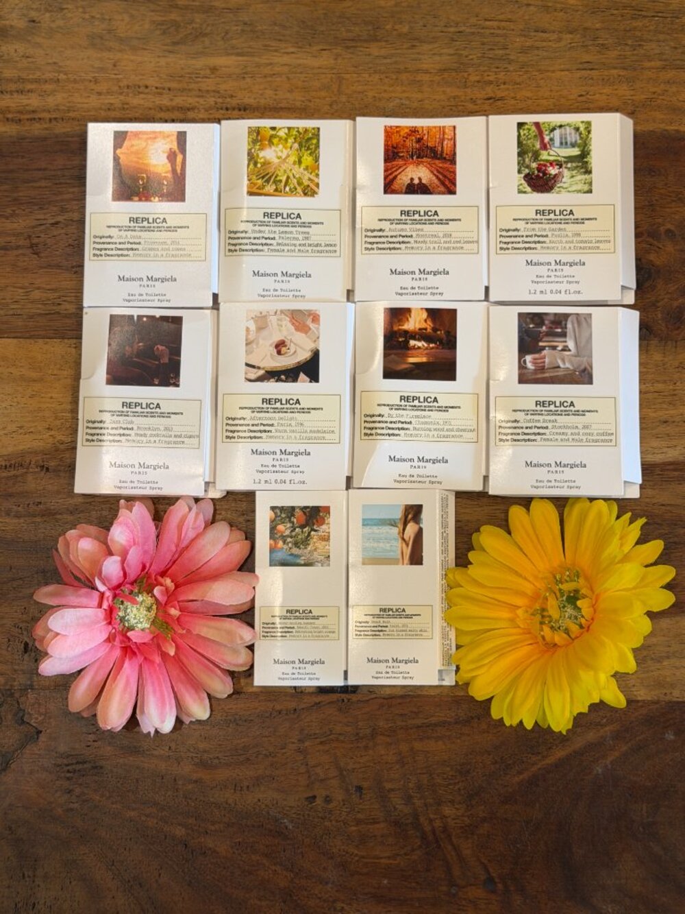 New! Maison Margiela Replica Designer Sample Spray Card Bundle 1.2 ml Each - Picture 14 of 14